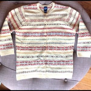 Adorable like new vintage GAP wool cardigan